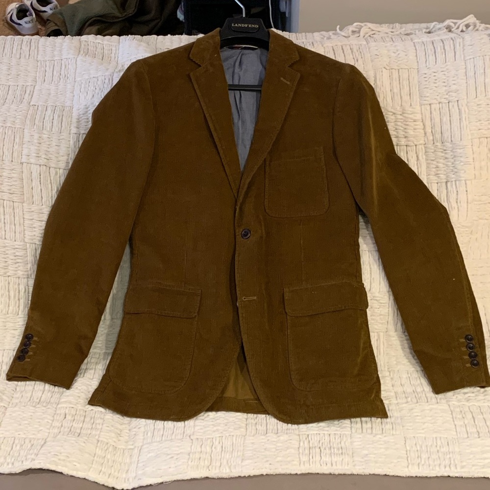 Men’s Brown Corduroy Blazer